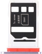 Simkaartlade + Simkaartlade voor Huawei Nova 8 Pro 5G (Paars)