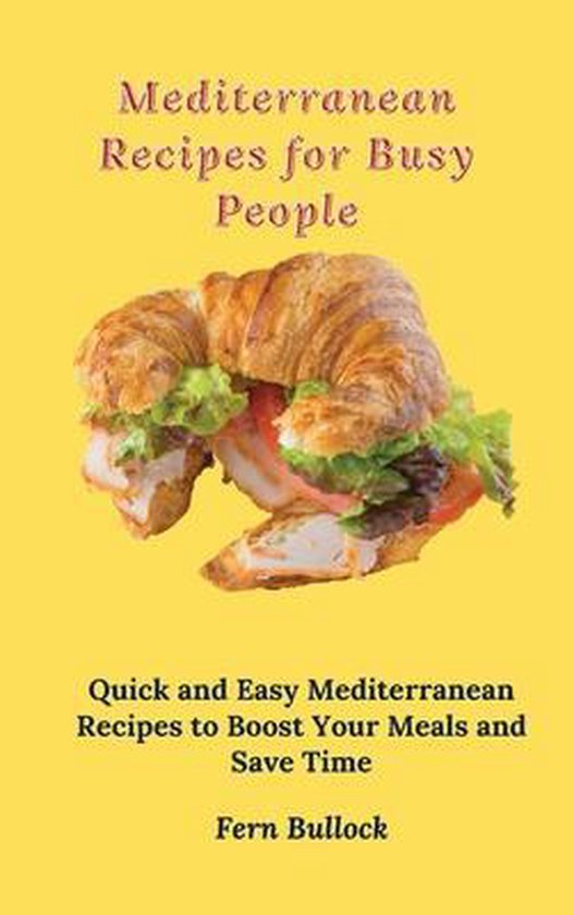 Mediterranean Recipes for Busy People - cover