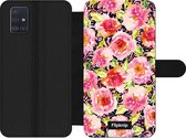 Wallet case - geschikt voor Samsung Galaxy A51 - Floral N°3