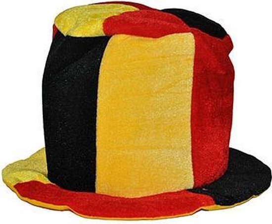 2x stuks supporters kleding hoed in Belgie vlag kleuren - Landen thema  feestartikelen... | bol.com