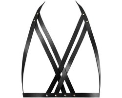 Bijoux Indiscrets Maze Halter BH Harnas - Zwart