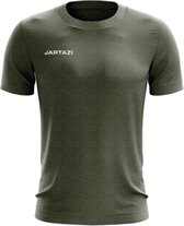Jartazi T-shirt Premium Heren Katoen Legergroen Maat M