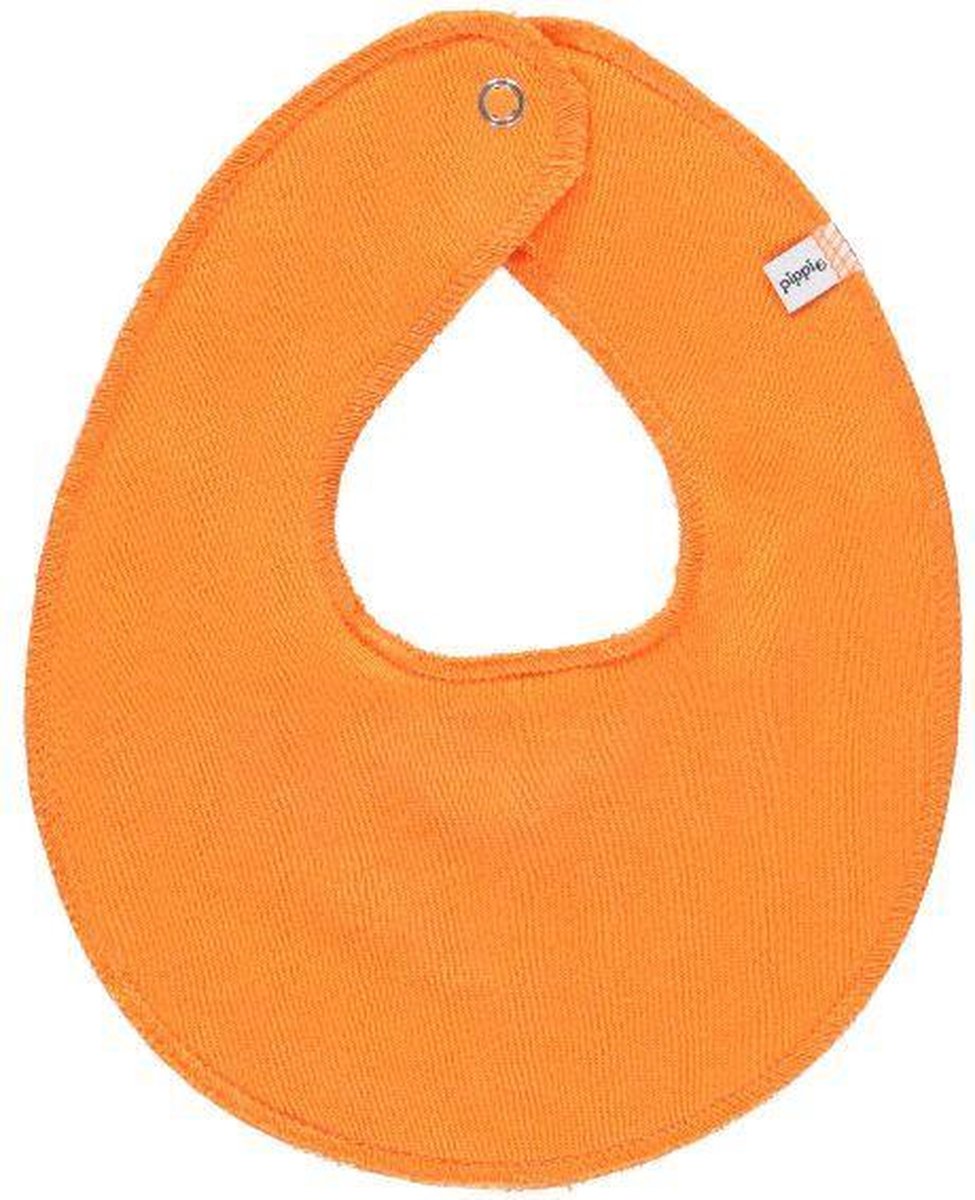 Pippi Slabbetje Junior Polykatoen Oranje One-size