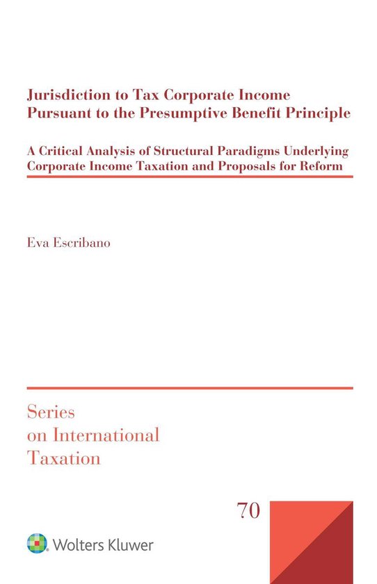 Jurisdiction to Tax Corporate Income Pursuant to the Presump ... - cover