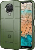 Voor Nokia G20 schokbestendige TPU-hoes met volledige dekking (groen)