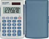 Sharp calculator - grijs-blauw - hand - 8 digit - SH-EL243S