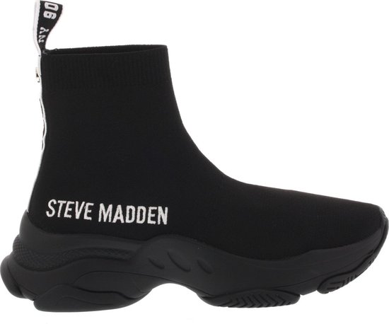 Millas Mantenimiento multa Steve Madden Master Hoge sneakers - Dames - Zwart - Maat 41 | bol.com