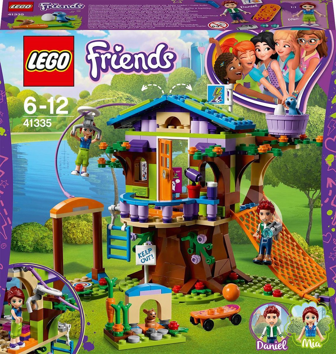 LEGO Friends Jouet de construction La maison dans l'arbre de Mia 41335 de |  bol.com