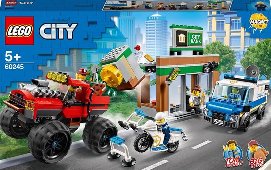 LEGO City Politiemonstertruck Overval - 60245 | bol.com