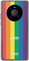6F hoesje - geschikt voor Huawei P40 Pro -  Transparant TPU Case - #LGBT - #LGBT #ffffff