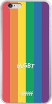 6F hoesje - geschikt voor iPhone 6s Plus -  Transparant TPU Case - #LGBT - #LGBT #ffffff