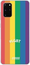 6F hoesje - geschikt voor Samsung Galaxy S20+ -  Transparant TPU Case - #LGBT - #LGBT #ffffff