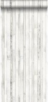 ESTAhome behang sloophout grijs wit - 138816 - 53 cm x 10.05 m