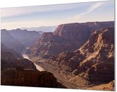 Wandpaneel Grand Canyon  | 150 x 100  CM | Zilver frame | Wand-beugels (27 mm)