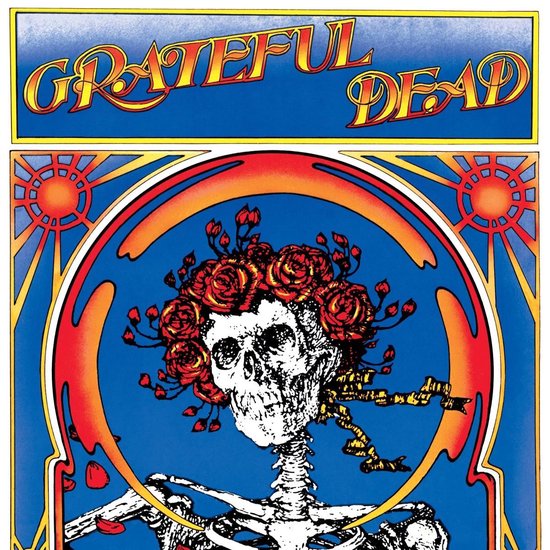 Grateful Dead (skull & Roses)