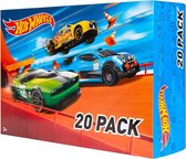 Hot Wheels - Speelgoedauto's voor racebaan - Set met 20 speelgoedautootjes