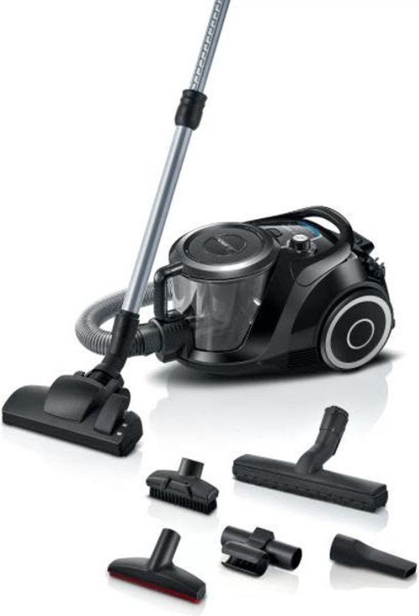 Bosch Serie 6 BGC41XSIL stofzuiger Cilinderstofzuiger Droog 700 W Zakloos