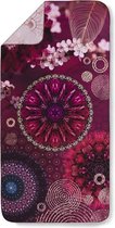 Lichtgewicht Reishanddoek - Sporthanddoek - Strandlaken - 3 in 1 -  50x100cm - 100% Zacht Polyvelvet - Multicolor Papegaai