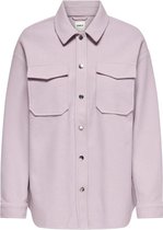 Only Jas Onlmaci L/s Shacket Pnt 15222966 Lavender Frost Dames Maat - M