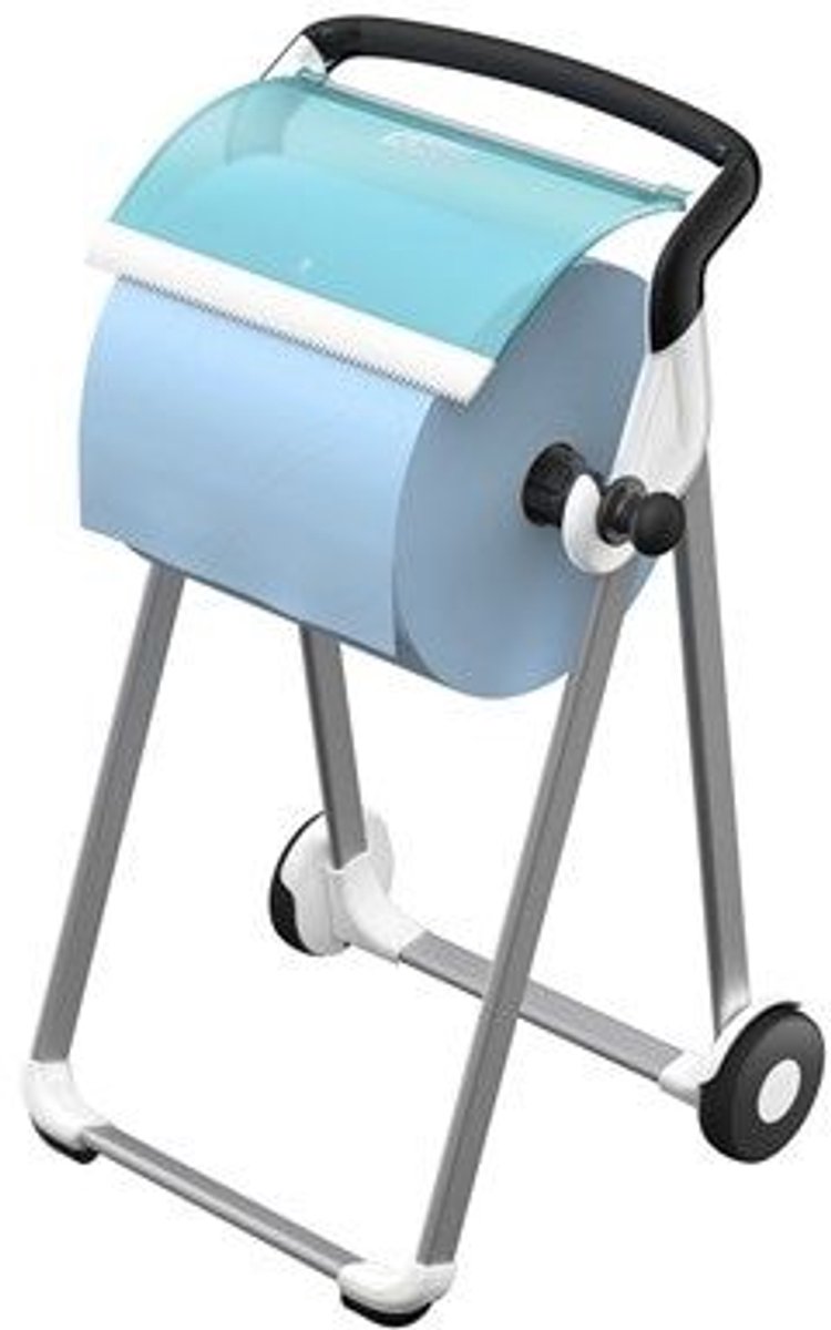 Tork Vloerstandaard Dispenser Wit en Turquoise W1 (652000)