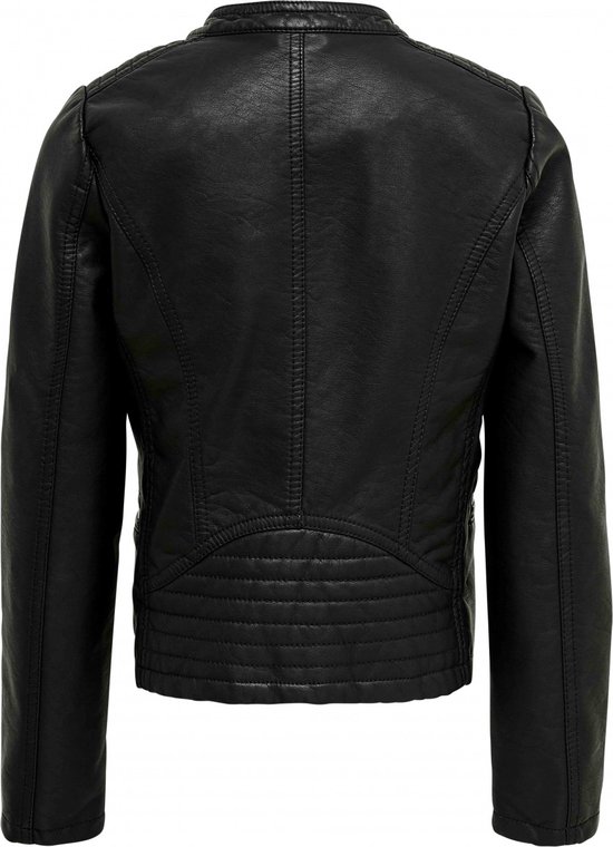 Only Imitatieleren jack ONLAVA FAUX LEATHER BIKER OTW NOOS