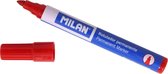 Permanente markeerstift Milan Rood Multicolour