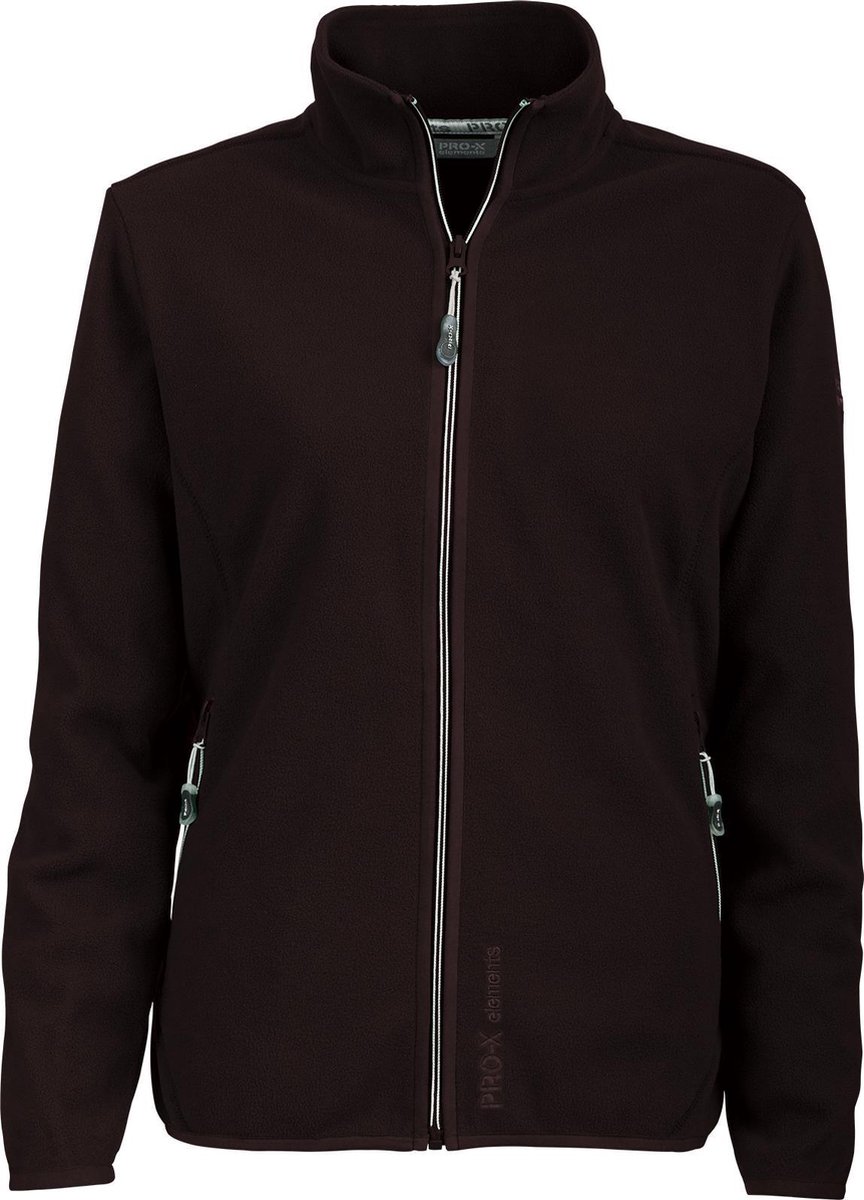 Pro-x Elements Fleecejack Britta Dames Polyester Zwart