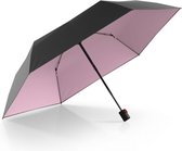 Bol.com Knirps U.200 Ultra Light Duomatic Paraplu UV Protection black with rosé coating aanbieding