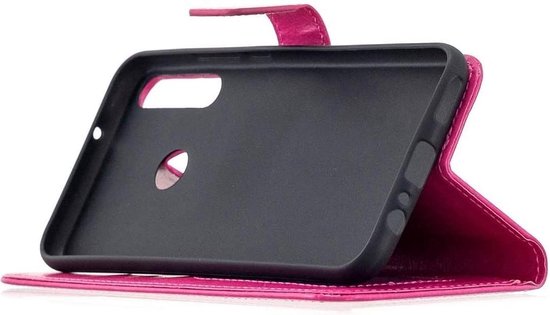 Motorola Moto G8 Power Lite Cover Book Case Rose