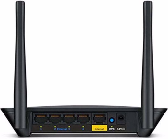 Linksys E5400 - WiFi Router - Dual-Band - WiFi 5 - 1200 Mbps - Met 4  Ethernet Poorten... | bol.com