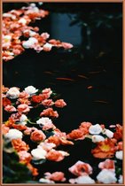 JUNIQE - Poster met kunststof lijst Serenity @lissaabird -13x18