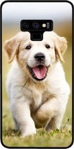 - ADEL Siliconen Back Cover Softcase Hoesje Geschikt voor Samsung Galaxy Note 9 - Labrador Retriever Hond