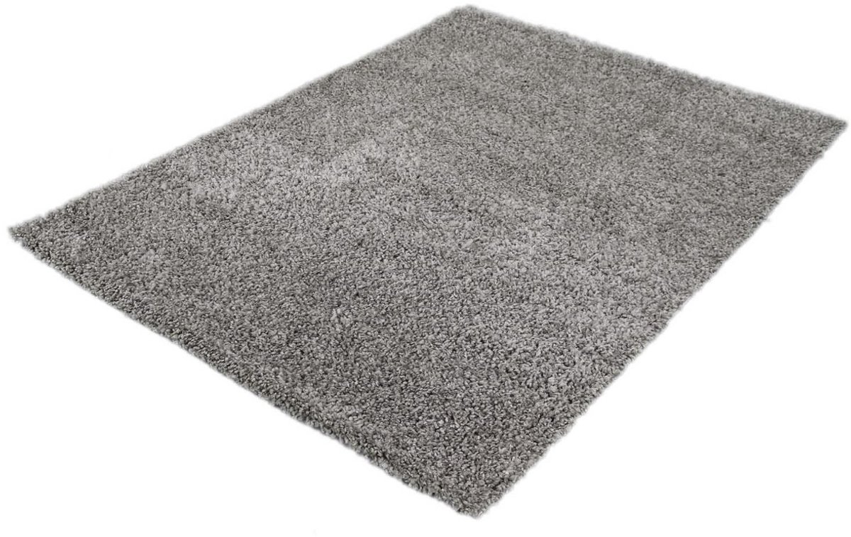 Hoogpolig Vloerkleed Shaggy Ritual – Zacht & Comfortabel – Grijs – 120 x 170 cm