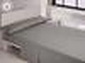 Verstelbaar onderlaken Happy Home LISOS COTTON Grijs Bed van 200