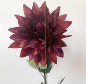 GIANT BOEKET VAN DAHLIA CM 110 CM MET BLOEMEN IN KLEUR BORDEAUX 28