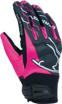 Bering Lady Walshe Gloves Black Fuchsia T7 - Maat T7 - Handschoen