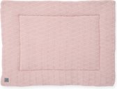 Jollein - Boxkleed (Pale Pink) - River Knit - Katoen - Speelkleed Baby - 80x100cm