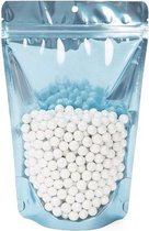 Brilliant Blue Stand Up Pouch  15 x 9 x 23 cm with Hang Hole (100 Pieces)