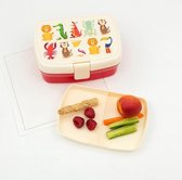 Lunchbox met tray - dieren - colourful creatures - Rex London