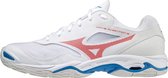 Mizuno Wave Phantom 2 - Sportschoenen - wit/blauw - maat 48.5