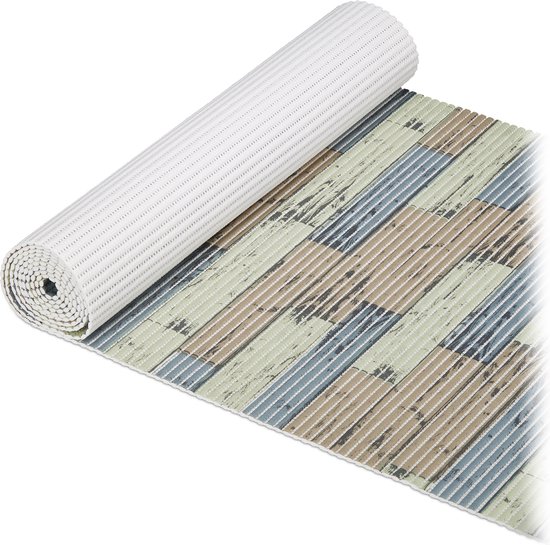 Tapis de bain Relaxdays grand - tapis de bain antidérapant - tapis de salle de bain - tapis antidérapant - sauna - C, 300 cm