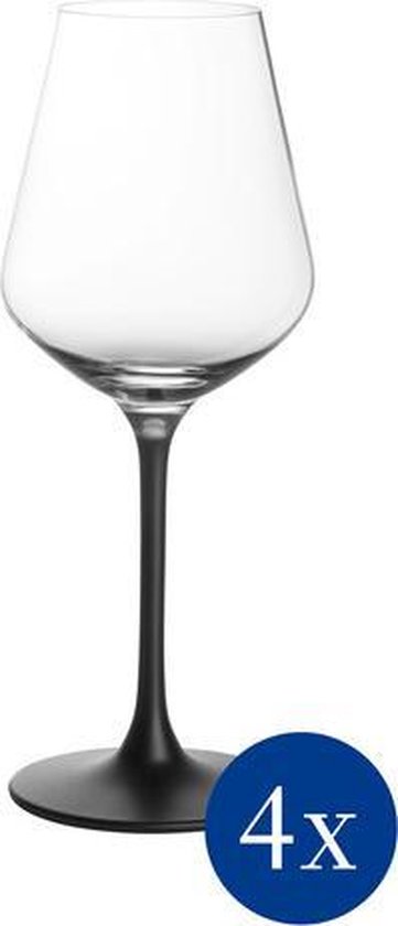 VILLEROY & BOCH - Manufacture Rock - Rode wijnglas 470ml - 4 - Kristal | bol.com
