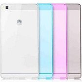 Telefoonhoesje - Back Cover - Geschikt Voor Huawei P8 Lite - Blauw