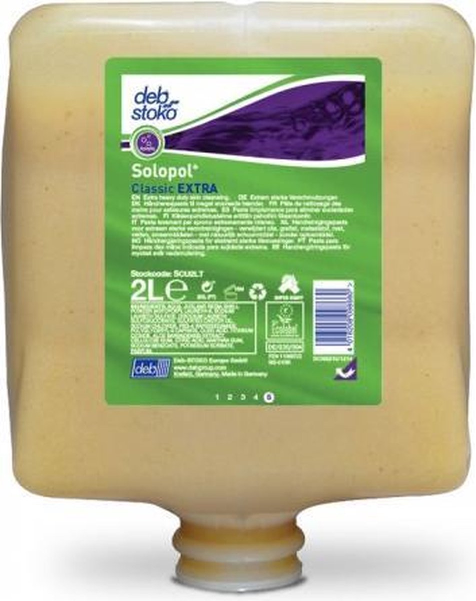 STOKO Handreiniger Solopol EXTRA 2l met aloë vera, oplosmiddelvri...