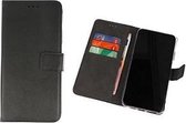 Huawei P40 Lite E Hoesje Wallet Case Zwart