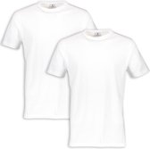 Lerros Korte mouw T-shirt - 2001014 (2Pack) Wit (Maat: XXL)