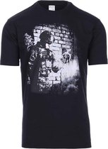 101inc T-shirt Soldier skull zwart