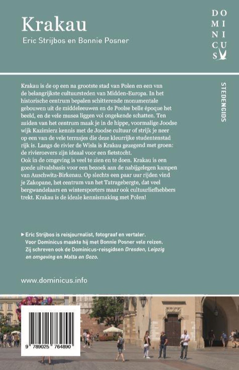 Dominicus stedengids - Krakau - back cover