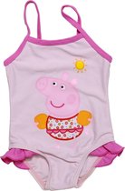 Nickelodeon Badpak Peppa Pig Meisjes Textiel Lichtroze Maat 1 Jaar