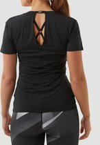 Reebok Activchill Athletic Sportshirt Zwart Dames - Maat L